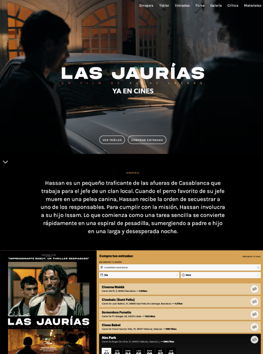 Landing Las Jaurías